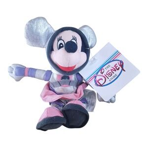 Disney Store Spaceman Minnie Bean Bag Plush Stuffed Toy New With Tags